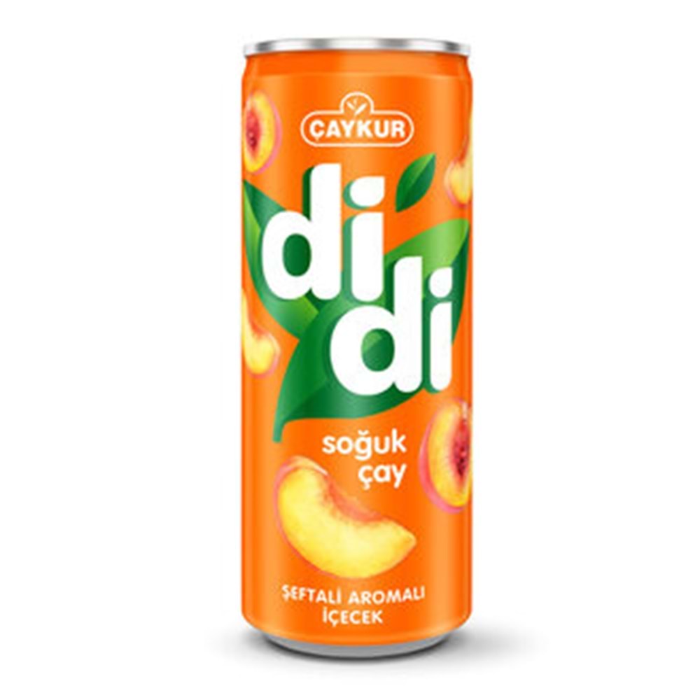 DİDİ SOĞUK ÇAY ŞEFTALİ AROMALI 250ML