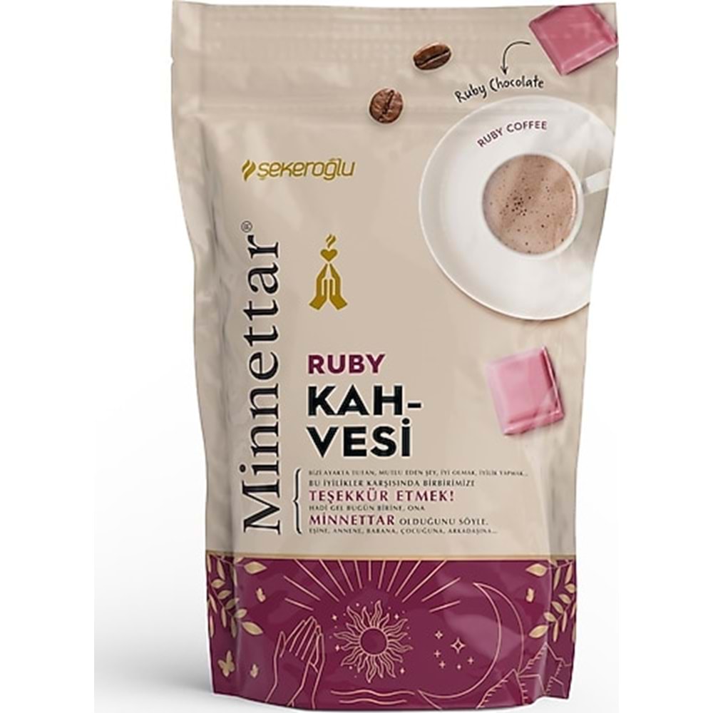 ŞEKEROĞLU RUBY ÇİKOLATALI KAHVE 165 G