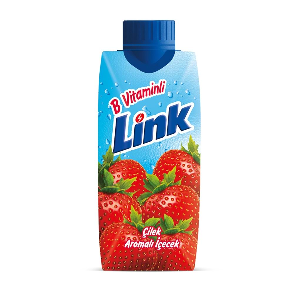 LİNK ÇİLEK AROMALI 310 ML