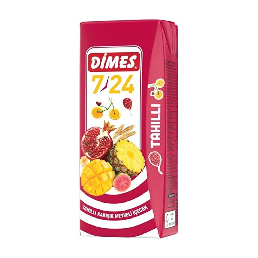 DİMES TAHILLI KARIŞIK MEYVE SUYU 200ML
