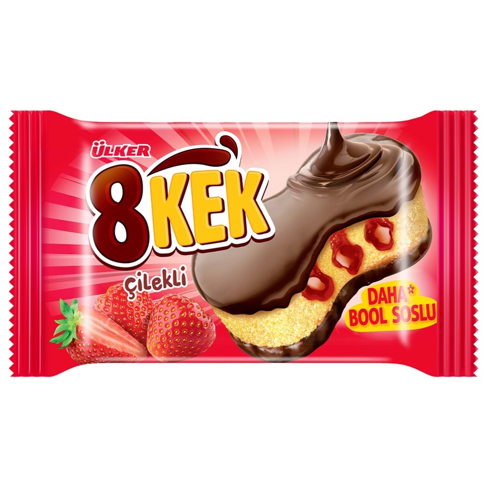 ÜLKER 8 KEK ÇİLEKLİ