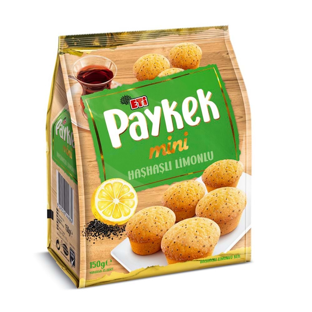 ETİ PAYKEK HAŞHAŞLI LİMONLU 150G