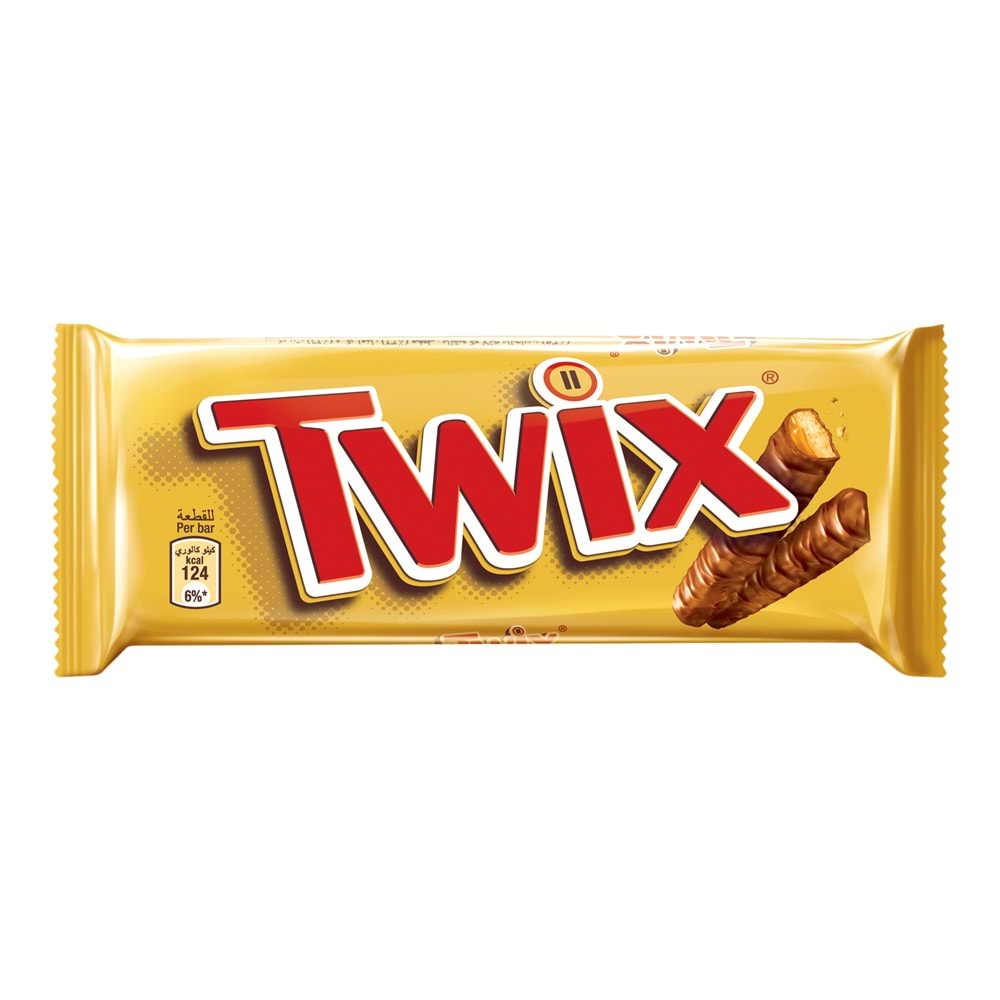 TWIX SÜTLÜ ÇIKOLATA KAPLI KARAMELLI BAR 40 GR.