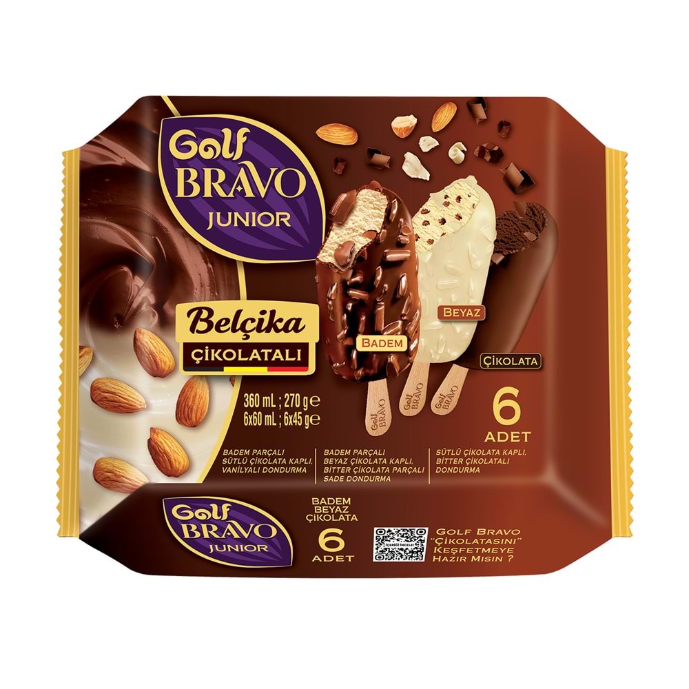 GOLF BRAVO BELÇİKA 6AD 270 GR