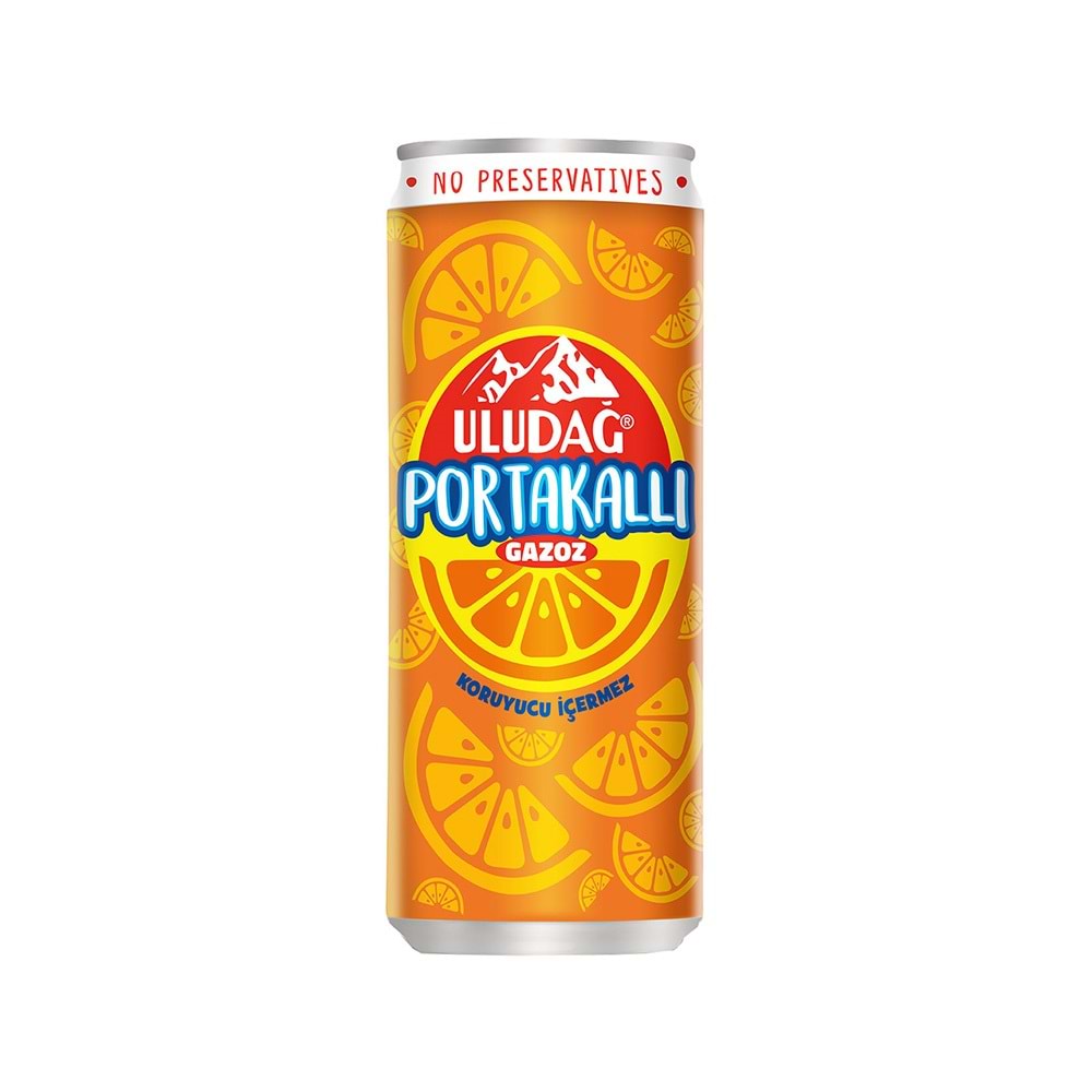 ULUDAĞ PORTAKALLI GAZOZ 330ML