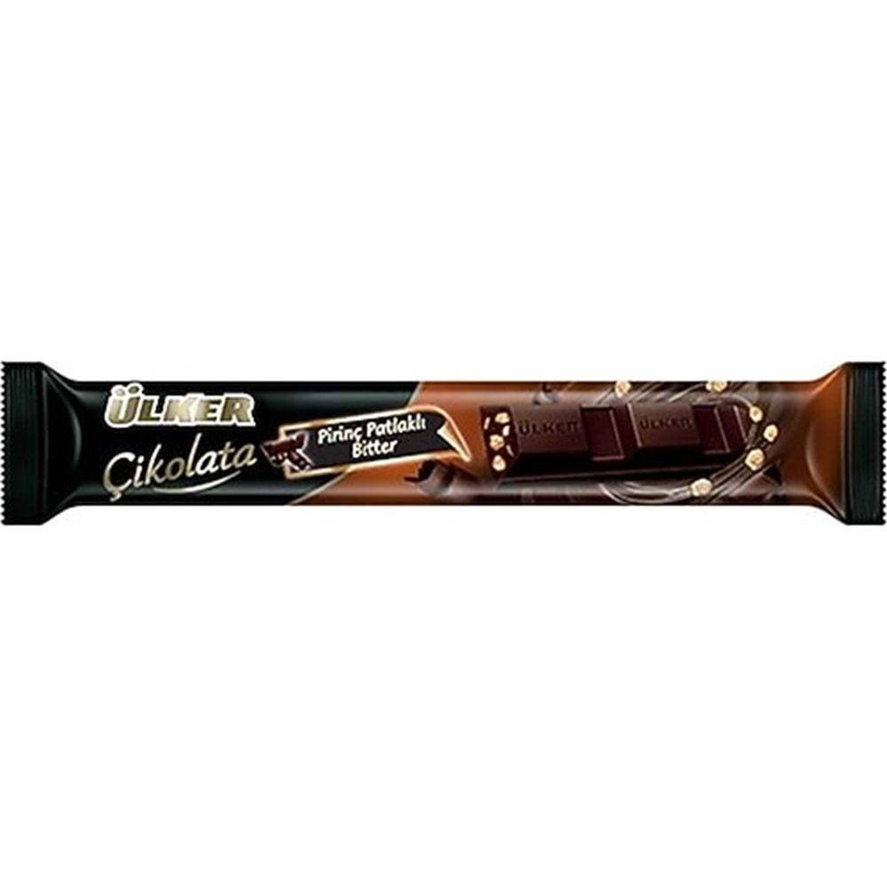 ÜLKER ÇİKOLATA BİTTER 14 GR