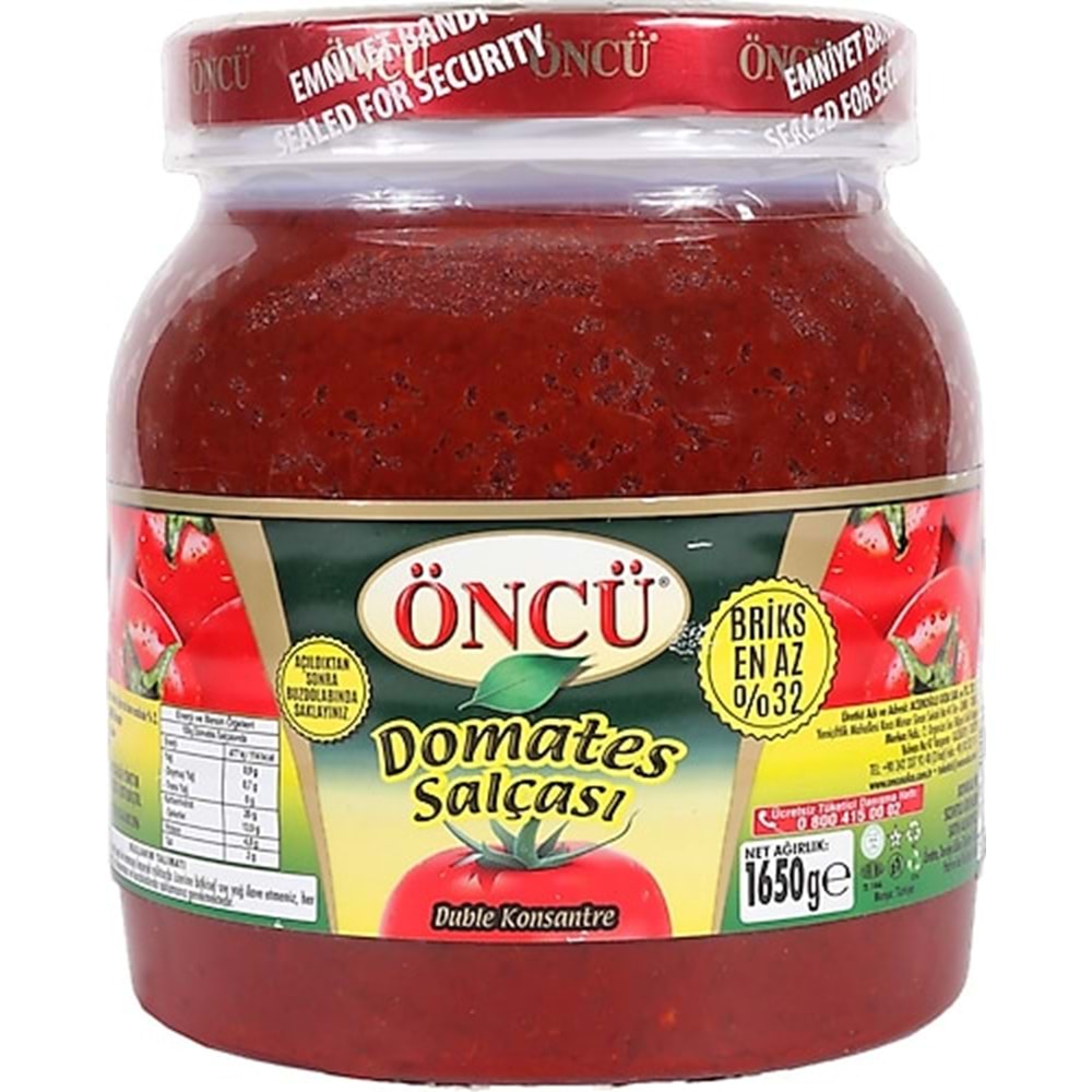 ÖNCÜ DOMATES SALÇASI 1650G