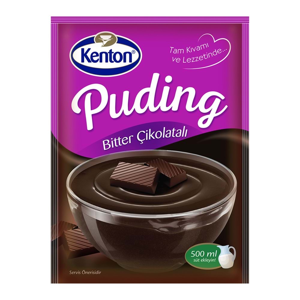 KENTON PUDİNG BİTTER ÇİKOLATA 100 GR