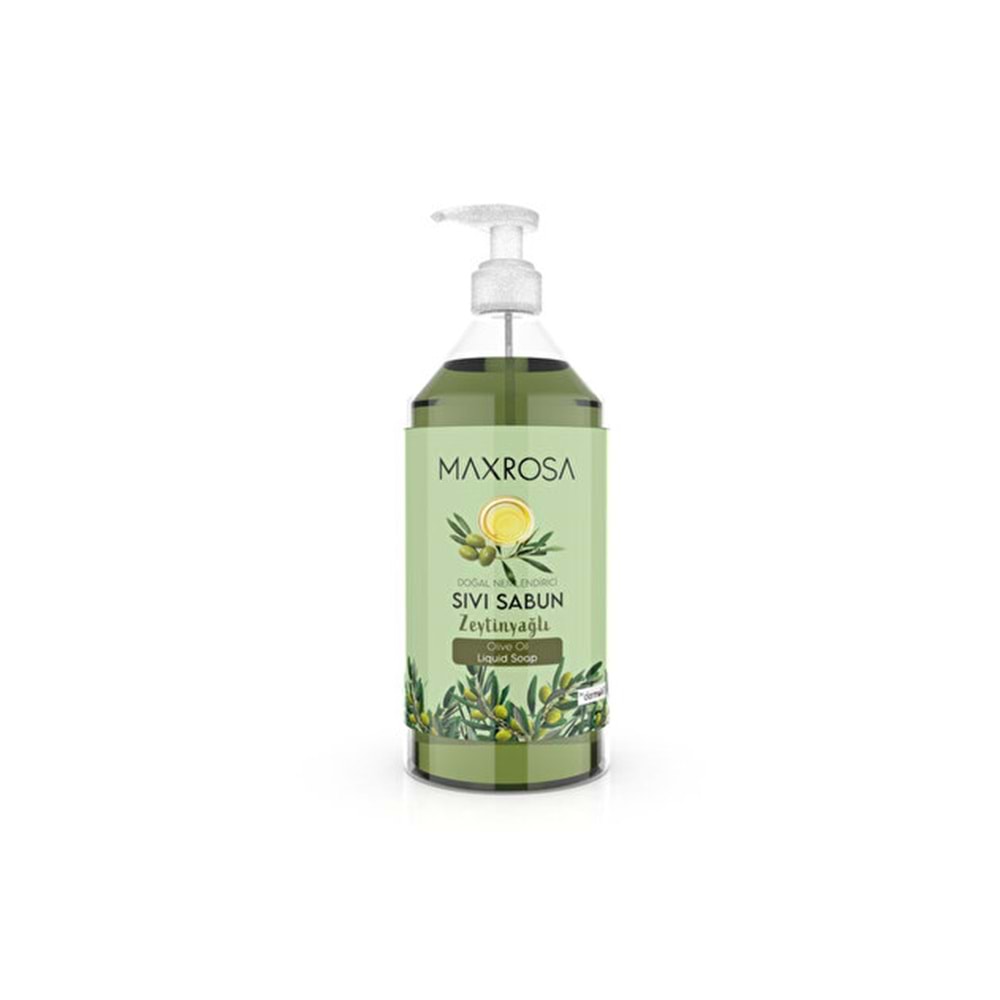 MAXROSA ZEYTİNYAĞLI SIVI SABUN 750ML
