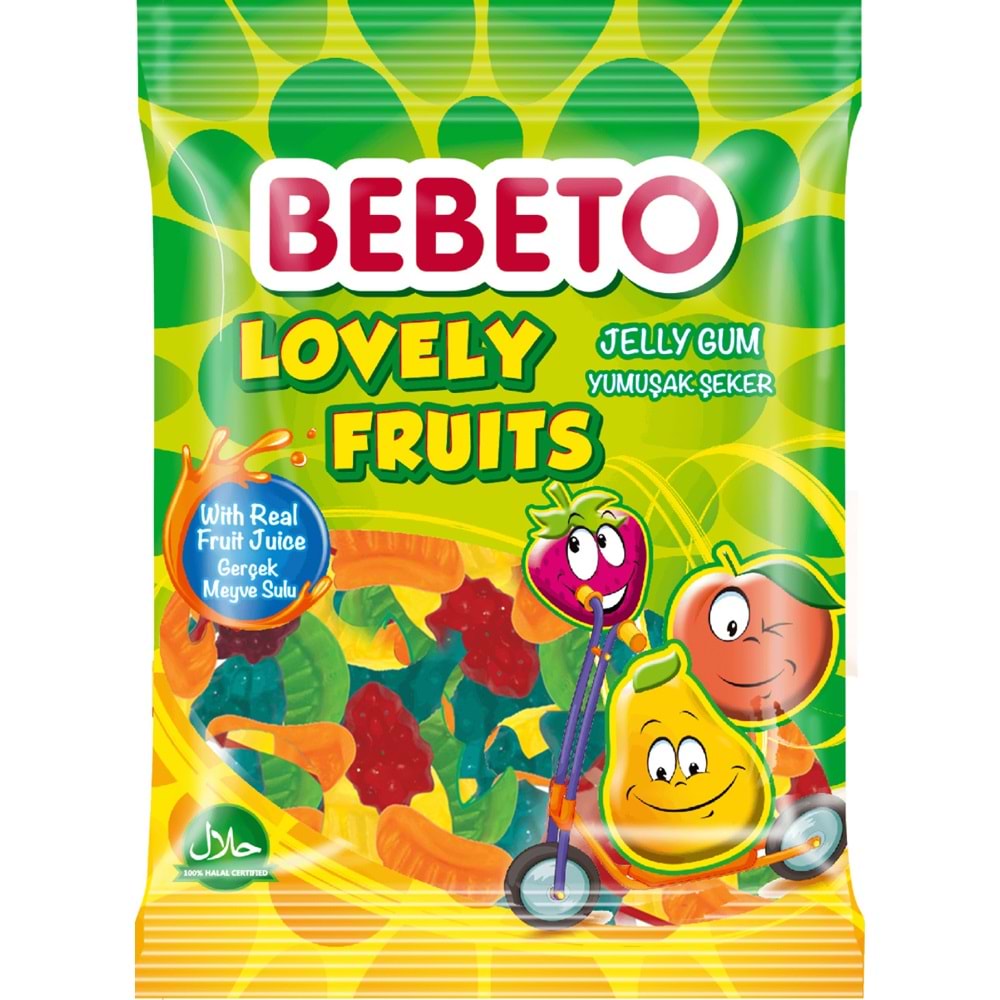 BEBETO ŞİRİN MEYVELER 80 GR