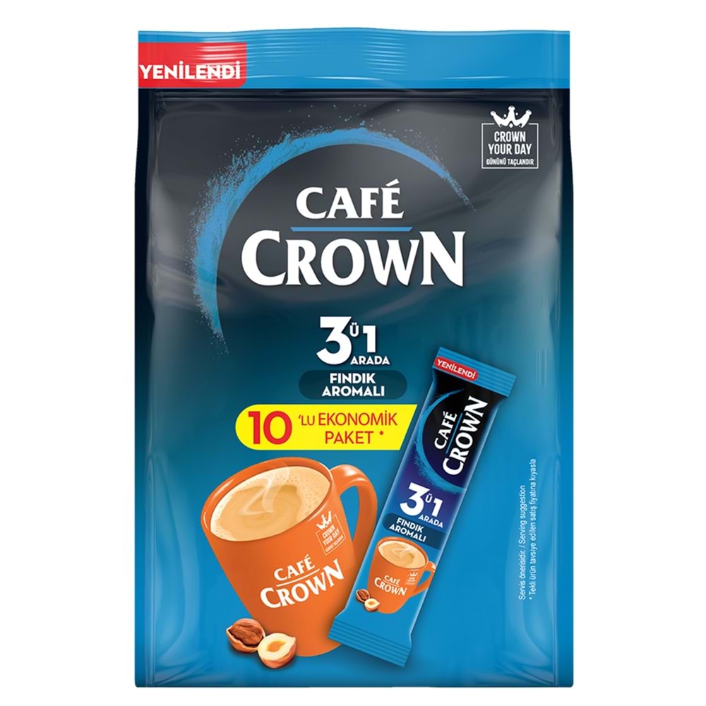 CAFE CROWN 3Ü Bİ ARADA FINDIKLI 18 G
