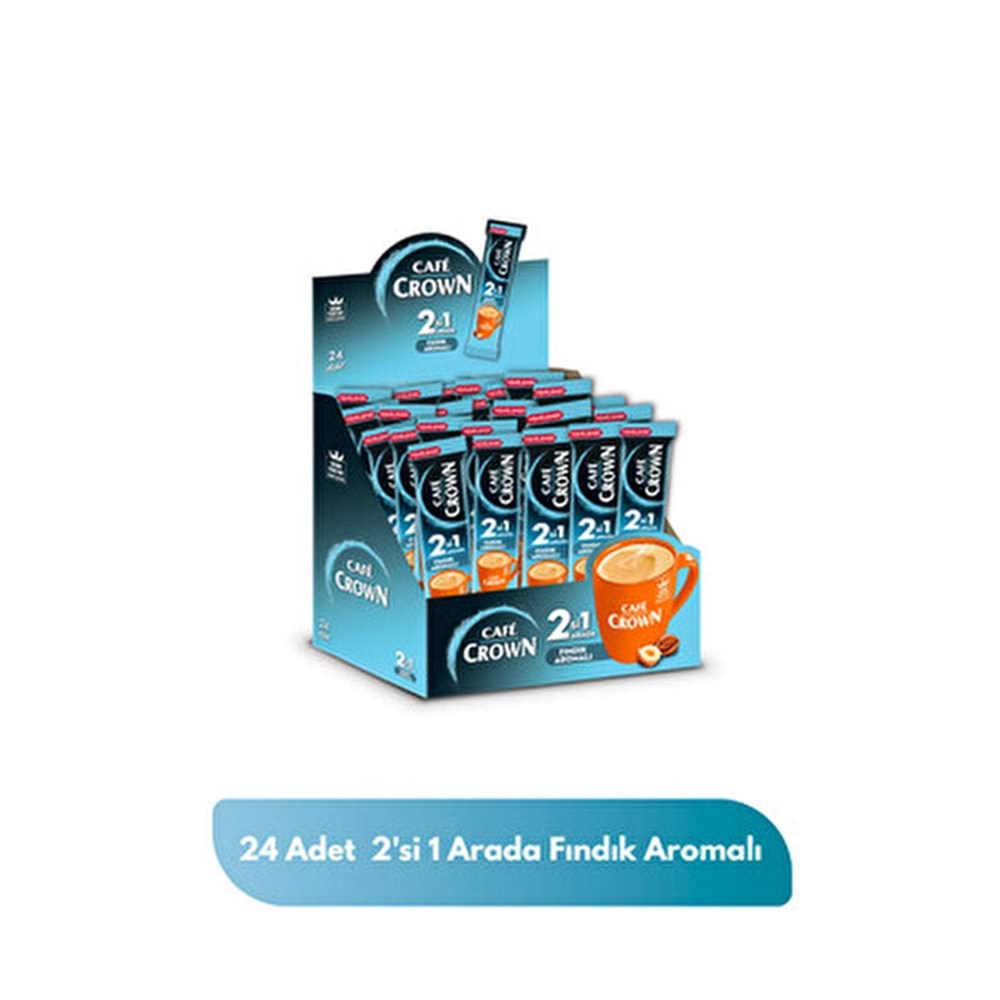 CAFE CROWN 2Sİ Bİ ARADA FINDIK AROMALI 11G
