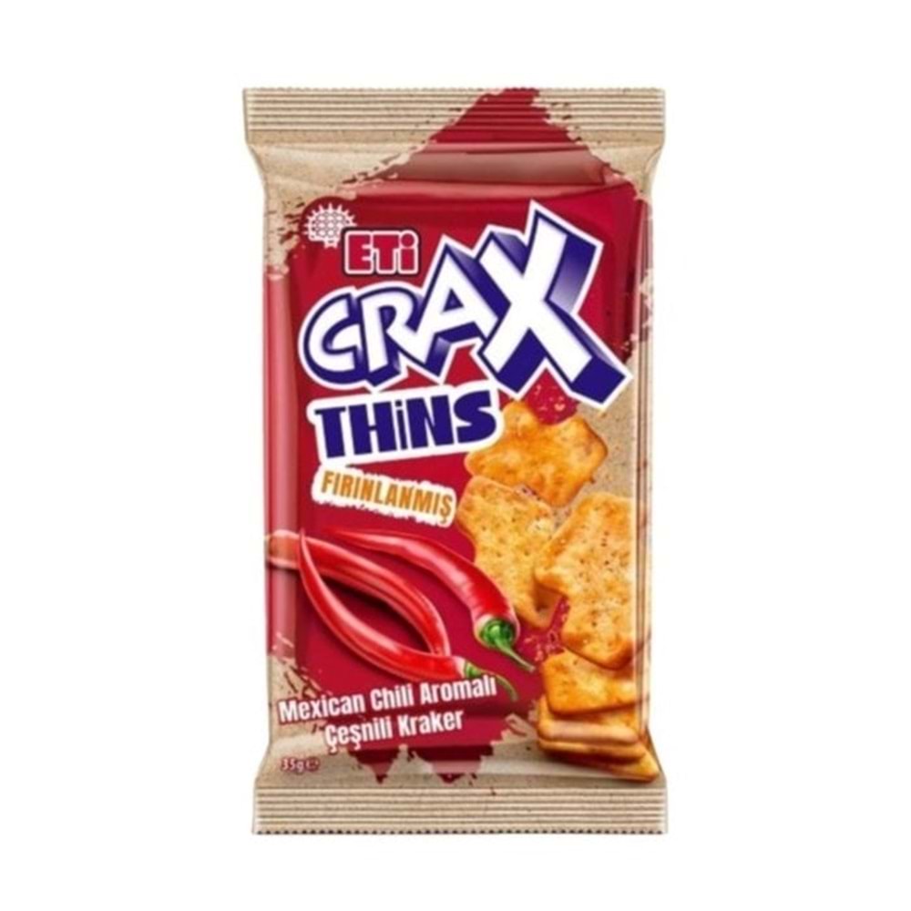 ETİ CRAX THİNS MEXİCAN 35G