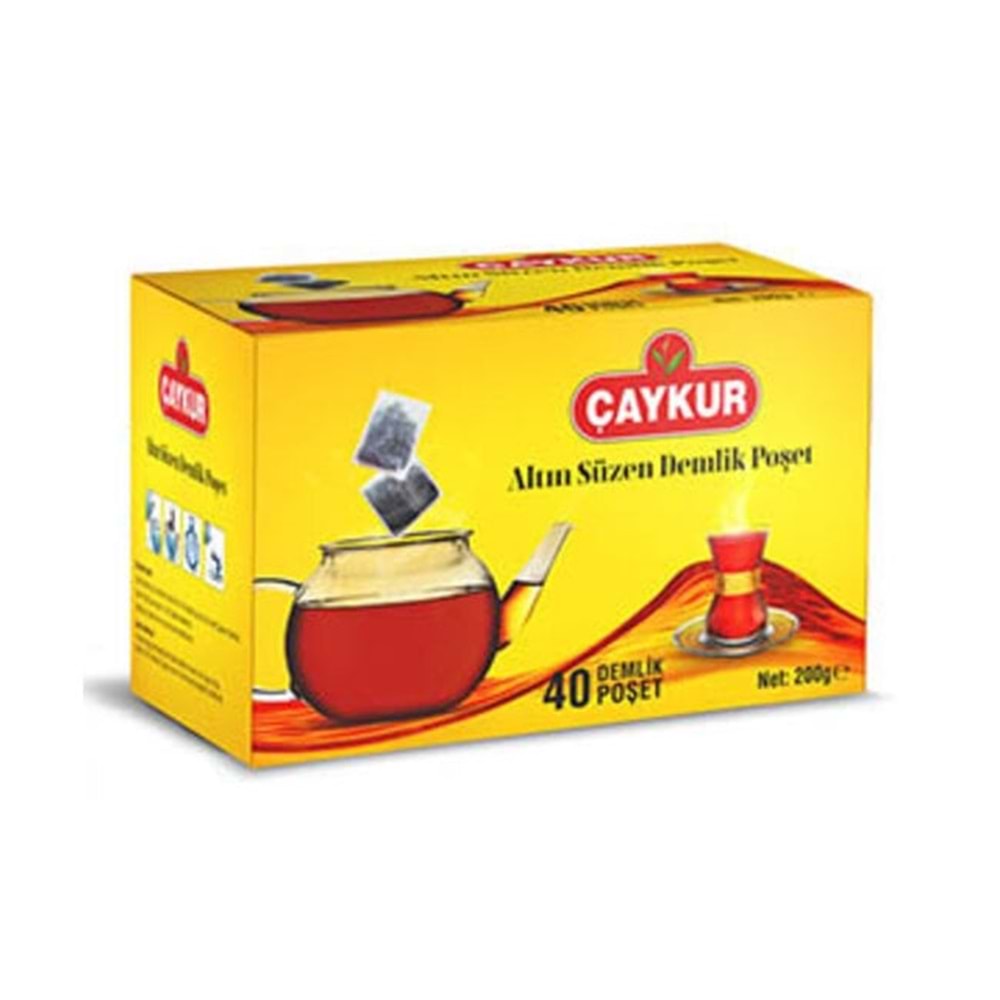 ÇAYKUR ALTIN SÜZEN 40 POŞET