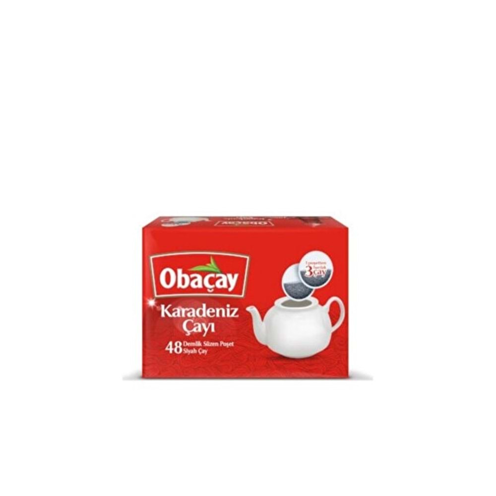 OBAÇAY POŞET ÇAY 48 ADET