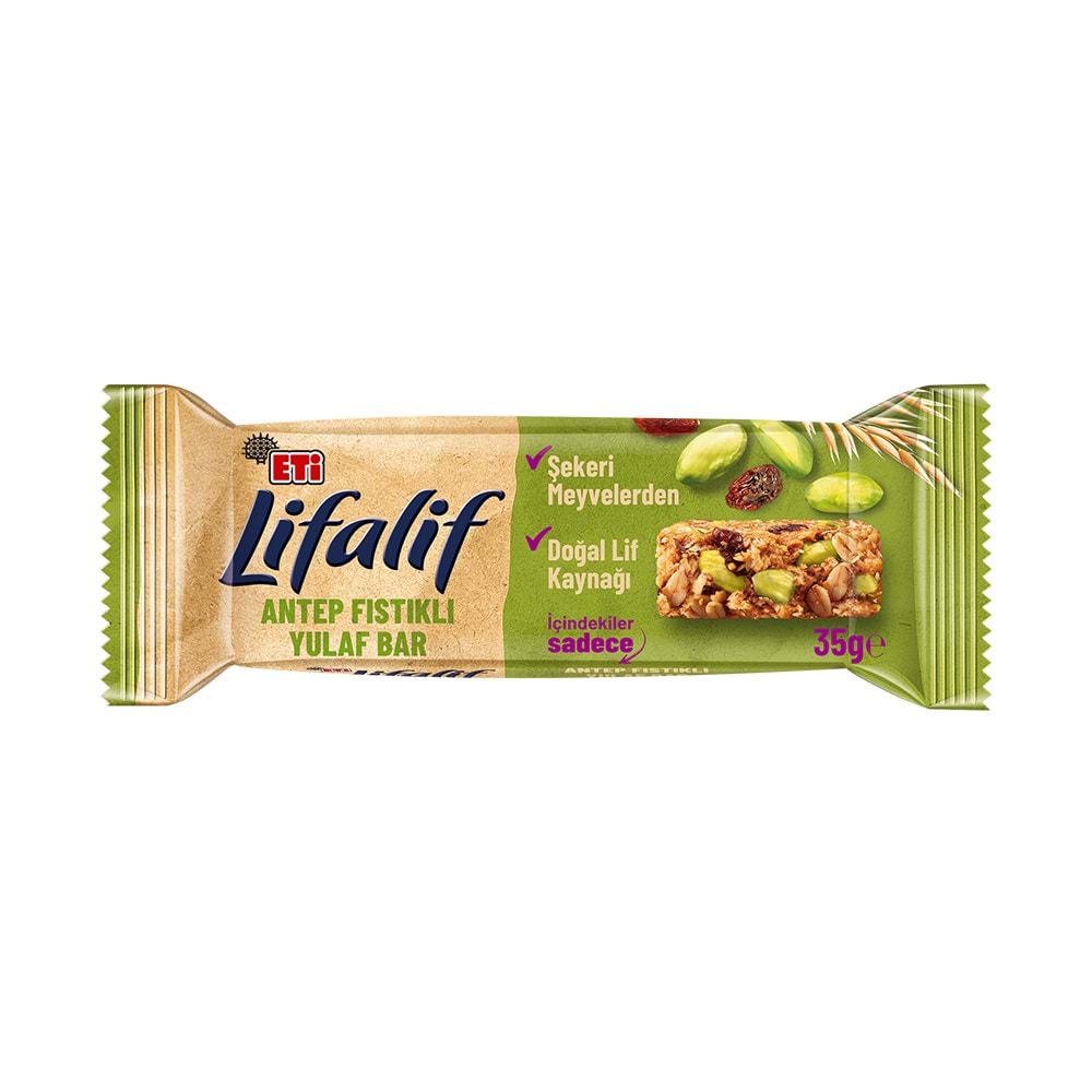 LİFALİF ANTEP FISTIKLI YULAF BAR