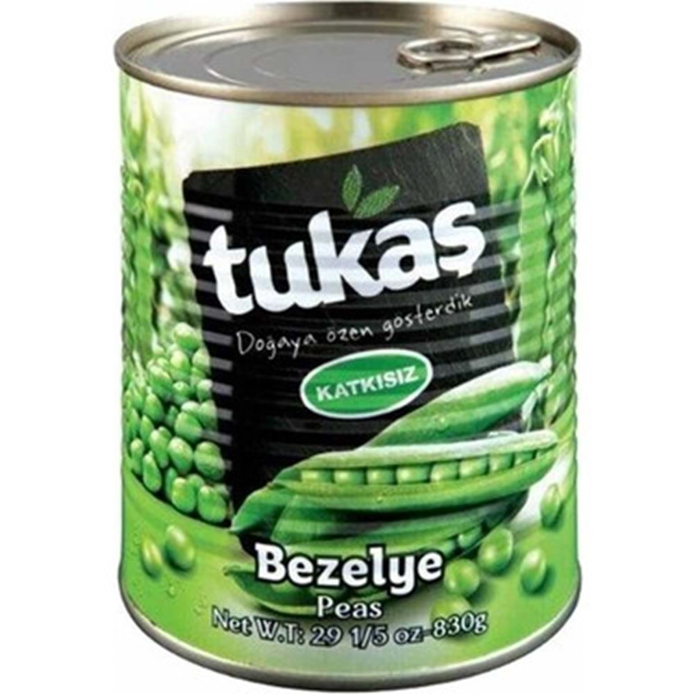 TUKAŞ BEZELYE KONSERVE 830G