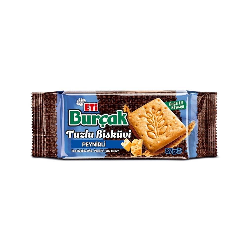 ETİ BURÇAK PEYNİRLİ TUZLU BİSKÜVİ 87 GR