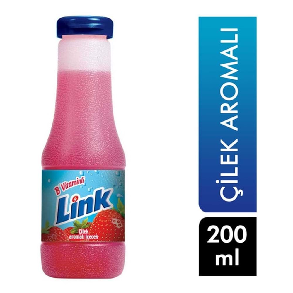 LİNK ÇİLEK AROMALI 200 ML