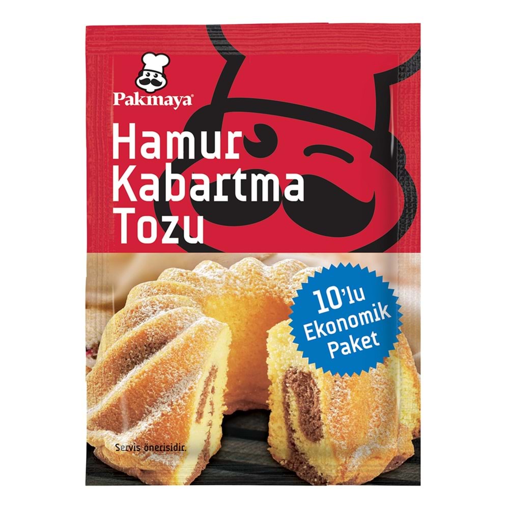 PAKMAYA HAMUR KABARTMA TOZU 10 LÜ
