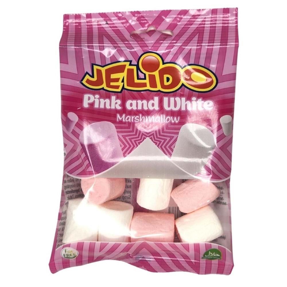 JELİDO MARSHMALLOW PİNK WHİTE 20G