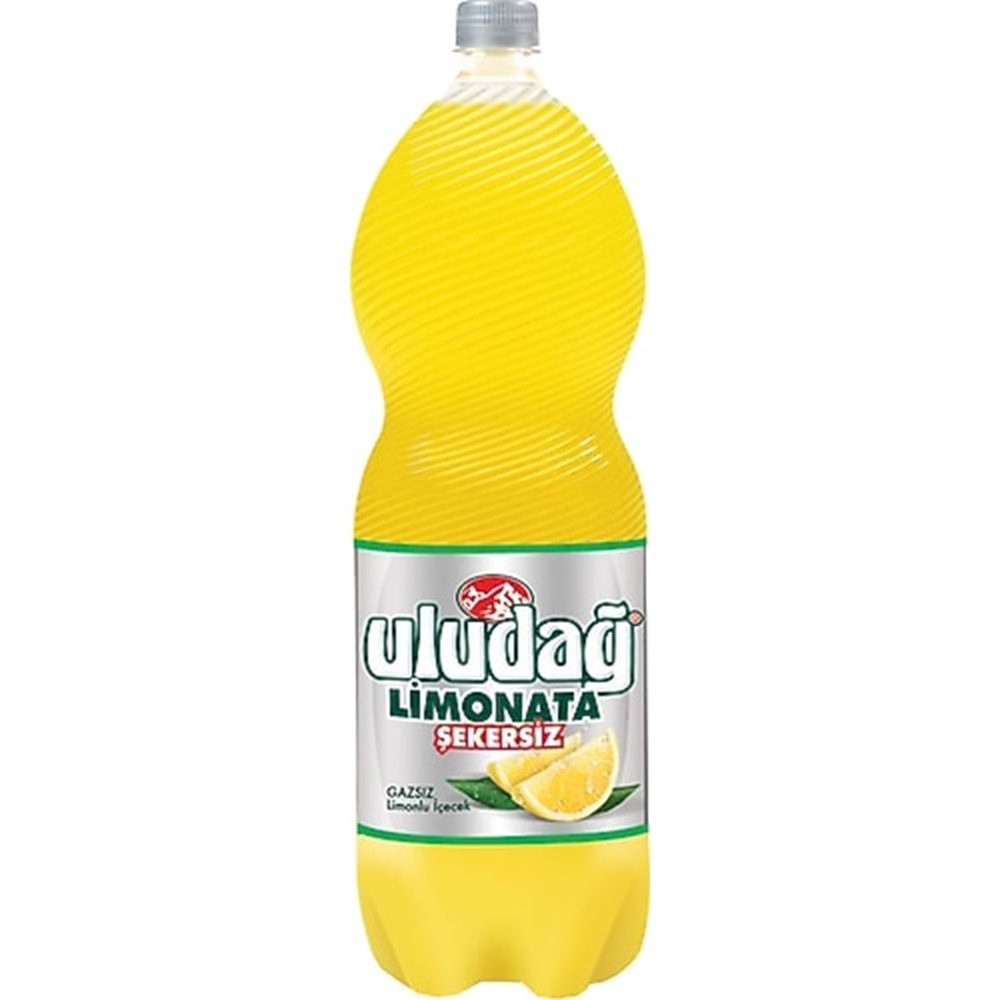 ULUDAĞ ŞEKERSİZ LİMONATA 2L