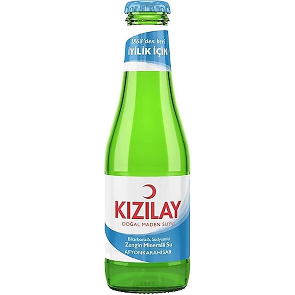 KIZILAY SADE SODA 250 ML