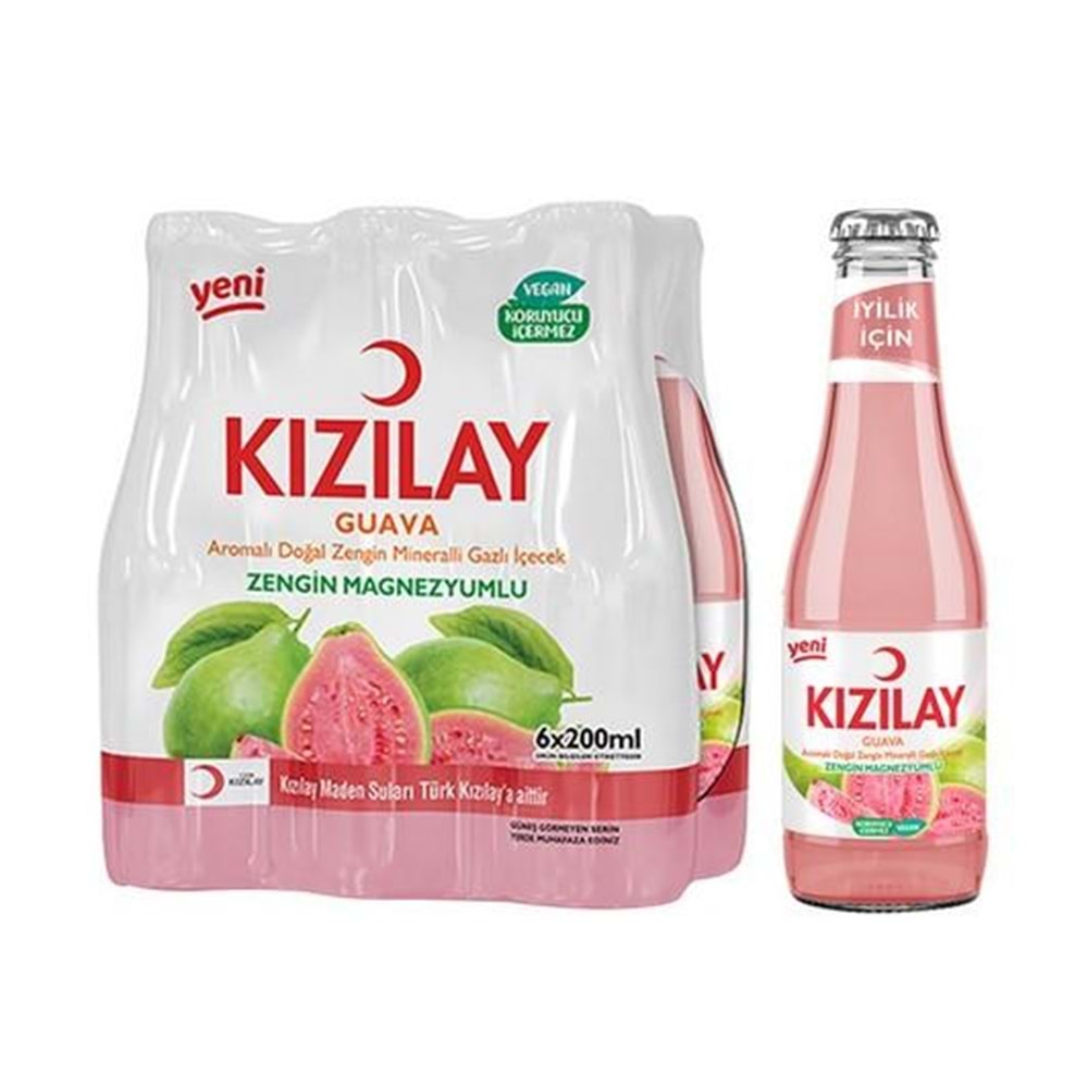 KIZILAY GUAVALI 6LI SODA