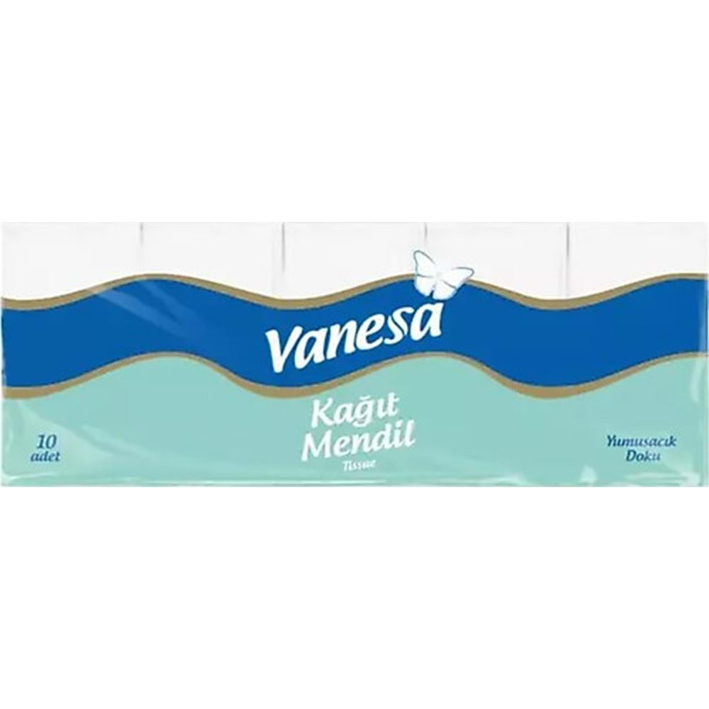 VENESSA KAĞIT MENDİL 10 ADET