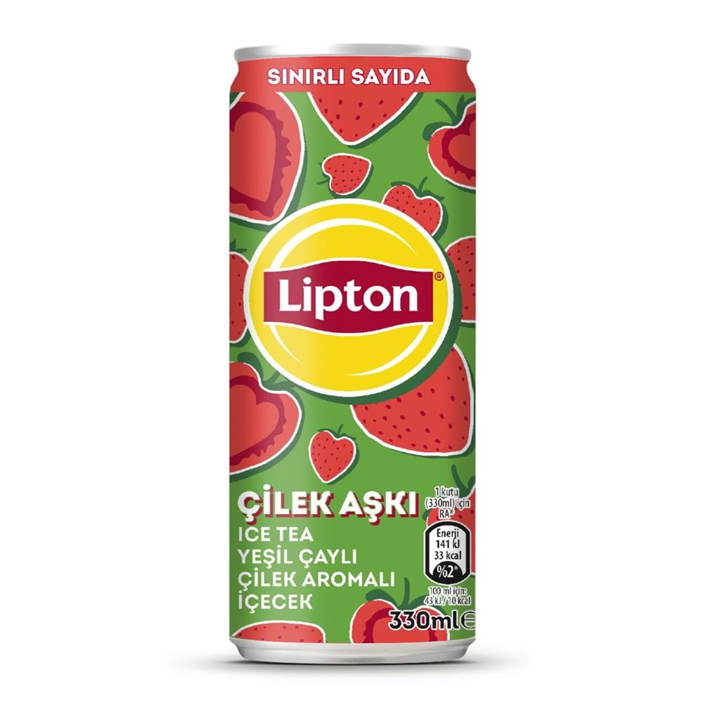 LİPTON ÇİLEK AŞKI 330ML