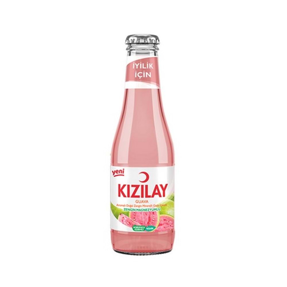 KIZILAY GUAVA AROMALI MADEN SUYU 200MML