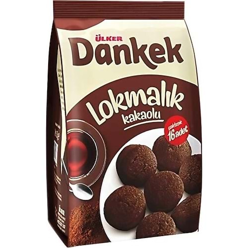ÜLKER DANKEK LOKMALIK KAKAOLU 160 G