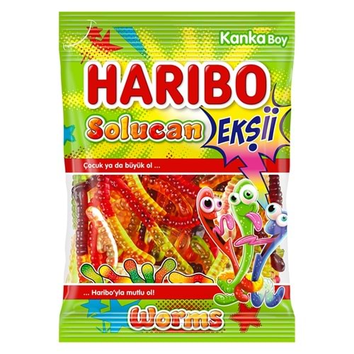 HARIBO EKŞİLİ SOLUCAN 70 GR