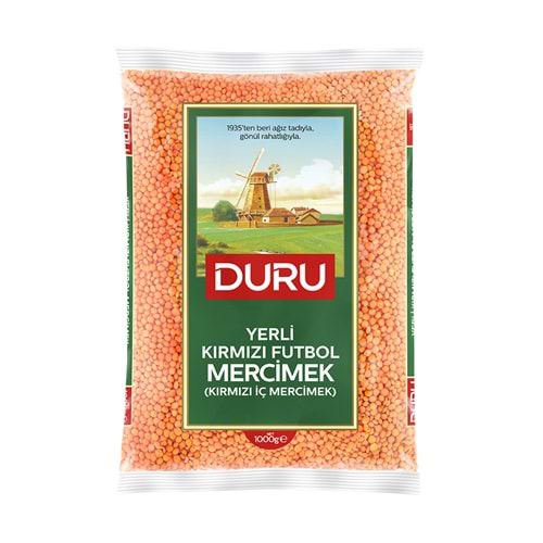 DURU KIRMIZI MERCİMEK 1 KG
