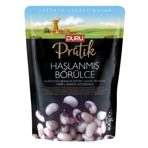 DURU PRATİK HAŞLANMİŞ BÖRÜLCE 400 G