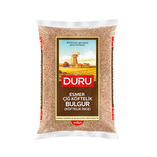 DURU ESMER ÇİĞ KÖFTELİK BULGUR 1KG
