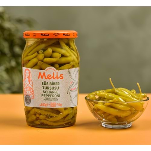 MELİS SÜS BİBER TURŞUSU 160 GR
