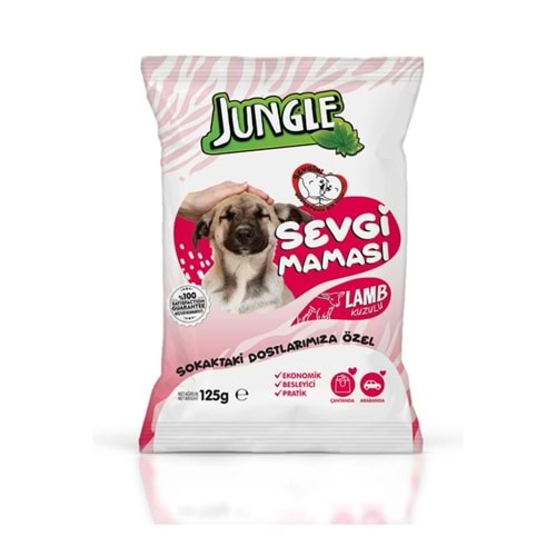 JUNGLE SEVGİ MAMASI KÖPEK 125 GR. ADET