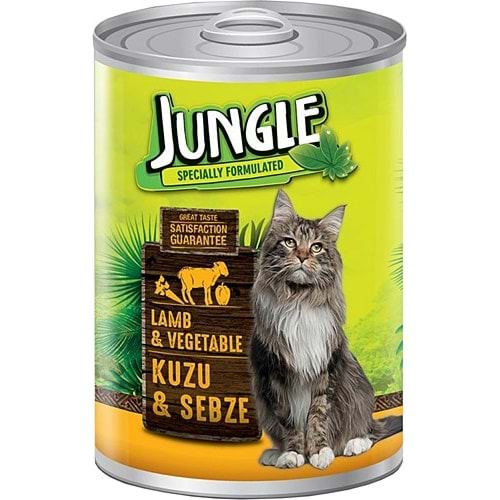JUNGLE KEDİ KONSERVESİ 415 GR. ADET