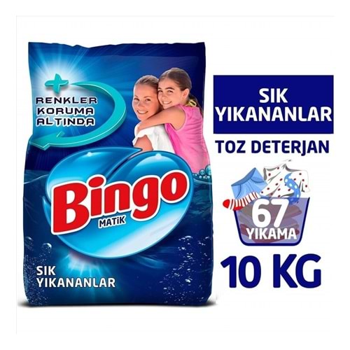 BİNGO SODA ETKİLİ ÇAM. DET. TOZ 10 KG