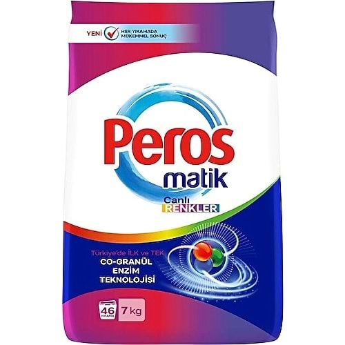 PEROS RENKLİLERE ÖZEL TOZ ÇAMAŞIR DETERJANI 7 KG