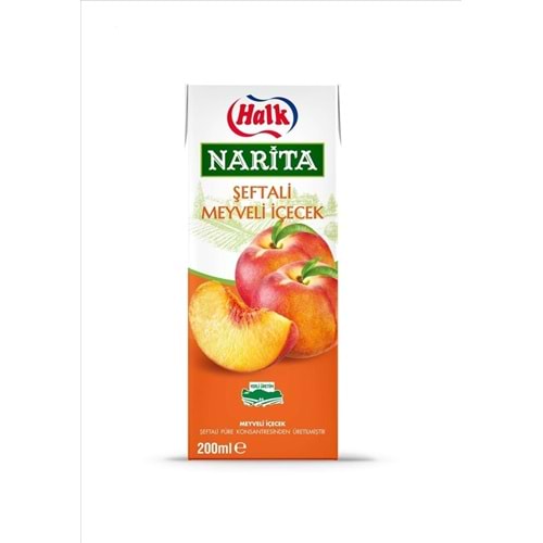HALK NARİTA ŞEFTALİ M. İÇECEK 200 ML