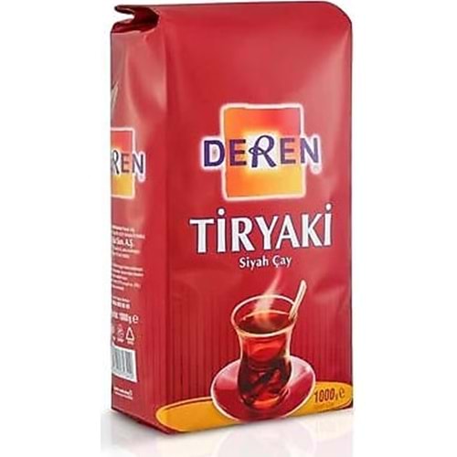 DEREN TİRYAKİ SİYAH ÇAY 1KG