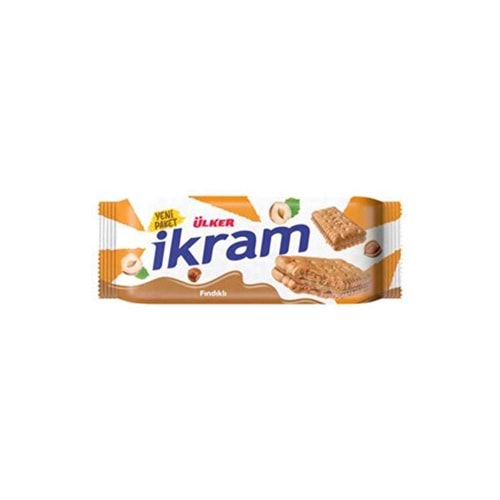 ÜLKER İKRAM FINDIK KREM. SAND. BİSK 84 G