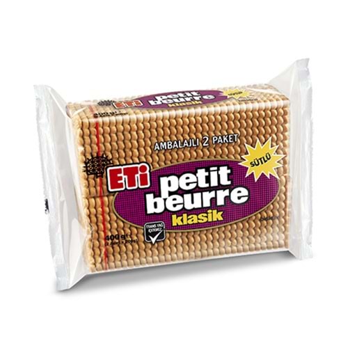 ETİ PETİT BEURRE BİSKÜVİ 2 Lİ 400 G