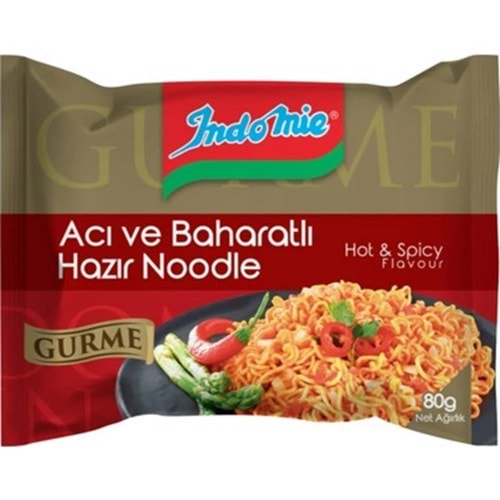İNDOMİE GURME ACI VE BAH.AROM PKT 80 G