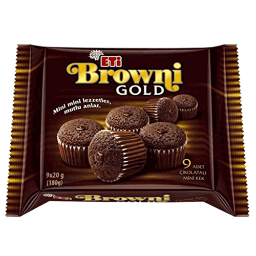 ETİ BROWNİ GOLD MİNİ KAKAOLU 9*20 G