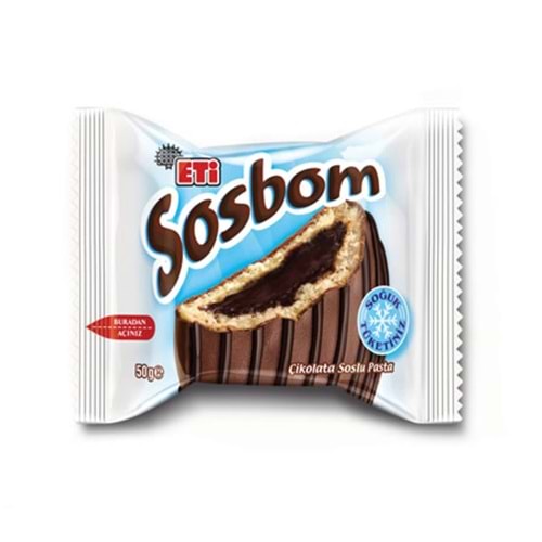 ETİ SOSBOM ÇİKOLATA SOSLU PASTA 50 GR