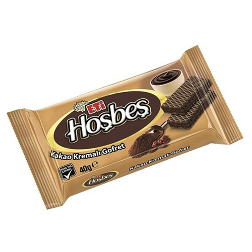 ETİ HOŞBEŞ KAKAO KREMALI 40 G GOFRET