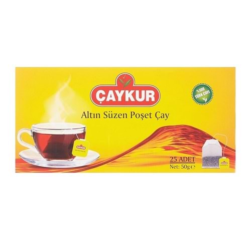ÇAYKUR SİYAH SÜZEN 50 GR 25 Lİ